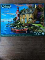 The Lighthouse Keeper’s Cottage | 1000 | Falcon, Gebruikt, Ophalen of Verzenden, 500 t/m 1500 stukjes, Legpuzzel