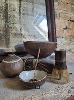 handgemaakte matcha set down to earth, Antiek en Kunst, Ophalen of Verzenden