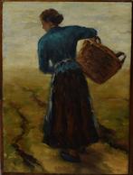 Evert Jan Ligtelijn==op weg naar het land., Antiek en Kunst, Ophalen of Verzenden