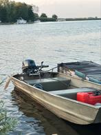 Aluminium Marine Jon 1232 met bijna nieuwe Yamaha 6pk 4 takt, Ophalen, Zo goed als nieuw, Benzine, 5 tot 10 pk