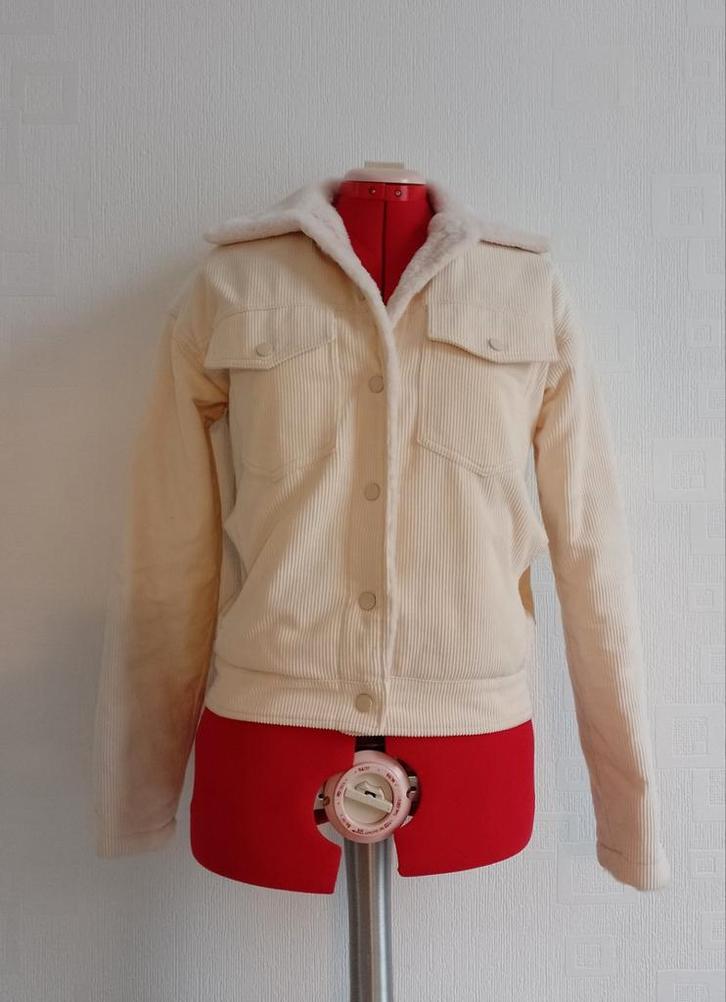 Winterjas, Primark, maat 32, nieuw, ongedragen, ribfluweel, Kleding | Dames, Jassen | Winter, Zo goed als nieuw, Maat 34 (XS) of kleiner