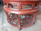 Chinese tafel, of set wandtafels sidetable, Ophalen of Verzenden