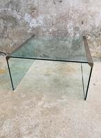 Galotti en Radice Italy glazen bijzettafel, Ophalen of Verzenden, Huis en Inrichting