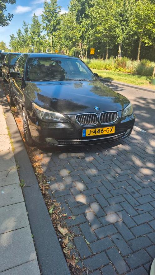BMW 5-Serie 3.0 I 530 AUT 2007 Zwart defecte 5e cilinder, Auto's, BMW, Particulier, 5-Serie, Benzine, B, Sedan, Automaat, Geïmporteerd