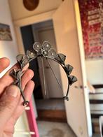 Vintage Zilveren Haarspeld met Filigraan Bloemmotief, Antiek en Kunst, Ophalen of Verzenden, Zilver