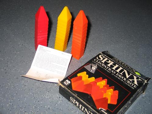 Sphinx spel, Hobby en Vrije tijd, Gezelschapsspellen | Bordspellen, Gebruikt, Drie of vier spelers, Ophalen of Verzenden