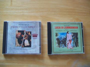 cd's Pavarotti, Scotto, Domingo beschikbaar voor biedingen