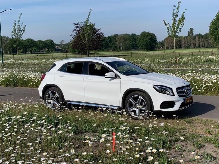 Mercedes-Benz GLA 180 1.6 90KW Aut7 2018 Wit trekhaak, Auto's, Mercedes-Benz, Particulier, GLA, ABS, Achteruitrijcamera, Adaptieve lichten