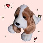 Nature Babies Basset Hound pup knuffel ca 20 cm hoog 2411, Nature Babies, -, -, Zo goed als nieuw