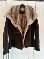Bruine leren dames winter jas - damesjas Maat 40 merk LIV, Ophalen of Verzenden, Nieuw, Maat 38/40 (M), Bruin
