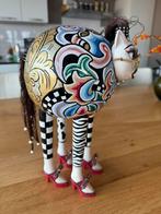 Uniek decoratief  kattenbeeld kunstzinnig, Tuin en Terras, Tuinbeelden, Ophalen, Gebruikt, Kunststof, Dierenbeeld