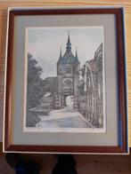 Litho van stad Vianen, Antiek en Kunst, Ophalen of Verzenden