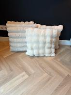 Kussens offwhite Fluffy 4 stuks, Ophalen of Verzenden, Zo goed als nieuw