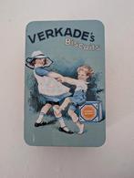 Vintage Verkade's biscuits blik, koekblik, Koek(jes), Gebruikt, Ophalen of Verzenden, Verkade