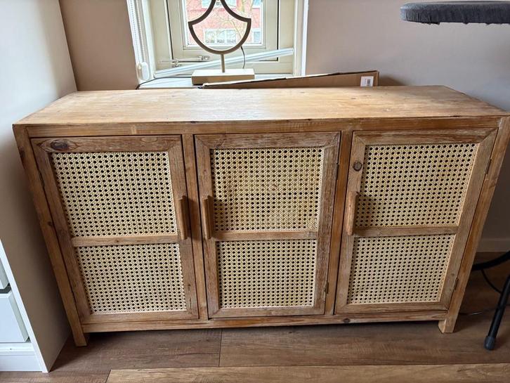 Webbing kastje van Xenos, Huis en Inrichting, Kasten | Dressoirs, Zo goed als nieuw, 100 tot 150 cm, 25 tot 50 cm, Met deur(en)