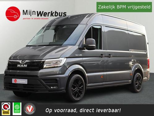 MAN TGE 35 2.0 L3H3 180pk FACELIFT Automaat 2x schuif | LED, Auto's, Bestelauto's, Bedrijf, Te koop, ABS, Achteruitrijcamera, Airconditioning