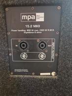 mpa Mivoc Professional Audio15.2 MKII, Gebruikt, 120 watt of meer, Front, Rear of Stereo speakers, Ophalen