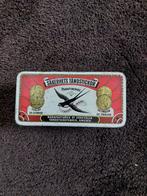 Vintage luciferblik zwaluw tandsticksfabrik Sweden., Verzamelen, Blikken, Ophalen of Verzenden, Gebruikt, Overige, Overige merken