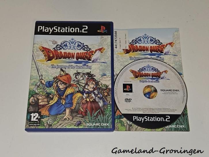 Dragon Quest The Journey of the Cursed King (PS2) Compleet, Spelcomputers en Games, Games | Sony PlayStation 2, Gebruikt, 1 speler
