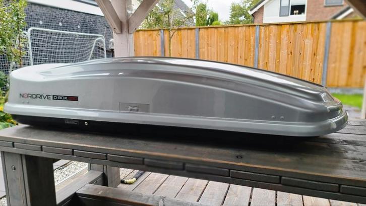 Dakkoffer 530 L Nordrive D-box 530 - Ruime bagageruimte!, Auto diversen, Dakkoffers, Gebruikt, Ophalen