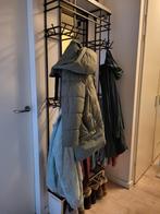 Kapstok van staal met spiegel., Huis en Inrichting, Woonaccessoires | Kapstokken, 100 tot 150 cm, Zo goed als nieuw, Metaal, Ophalen