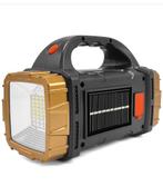 Solar Zaklamp - Oplaadbare Buitenlamp hoge helderheid, Caravans en Kamperen, Zaklampen, Ophalen of Verzenden, Nieuw, Zonne-energie