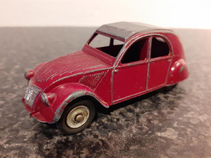 Dinky Toys (France) Citroën 2cv, Hobby en Vrije tijd, Modelauto's | 1:43, Gebruikt, Auto, Dinky Toys, Ophalen of Verzenden