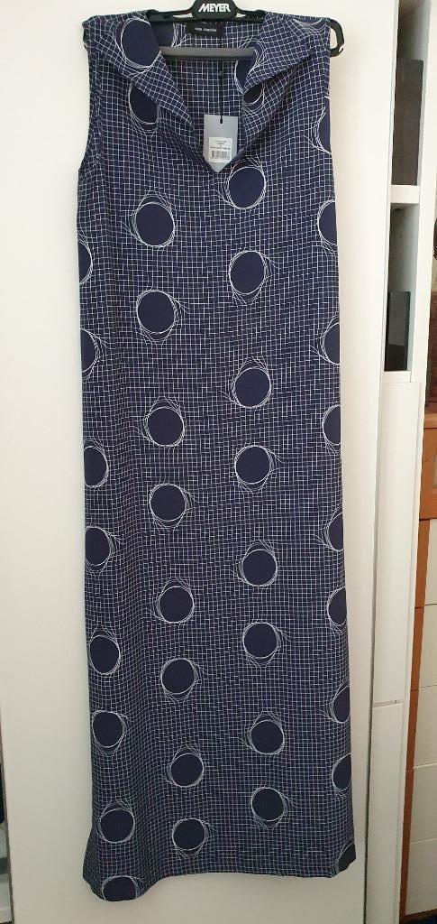 Nieuw met kaartjes maxijurk Cop.copine 38 Claudia Strater, Kleding | Dames, Jurken, Nieuw, Maat 38/40 (M), Blauw, Onder de knie