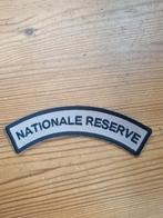 Straatnaam Nationale Reserve, Verzamelen, Ophalen of Verzenden, Landmacht, Nederland, Embleem of Badge