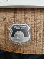 The Icons of Route 66 Series Oklahoma zilver munt 1 oz, Postzegels en Munten, Edelmetalen en Baren, Ophalen of Verzenden, Zilver