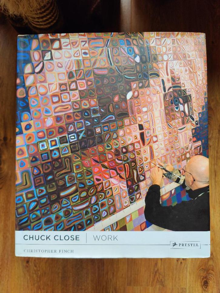 Chuck Close - Work - Christopher Finch, Boeken, Kunst en Cultuur | Beeldend, Zo goed als nieuw, Ophalen of Verzenden