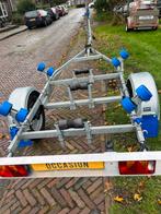 TTH.kanteltrailer voor 5 mtr boot. 650 kg as trailer is zgan, Watersport en Boten, Ophalen of Verzenden, Zo goed als nieuw, Minder dan 6 meter