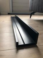 MOSSLANDA wandplank zwart – 115 cm (IKEA), Ophalen, Gebruikt