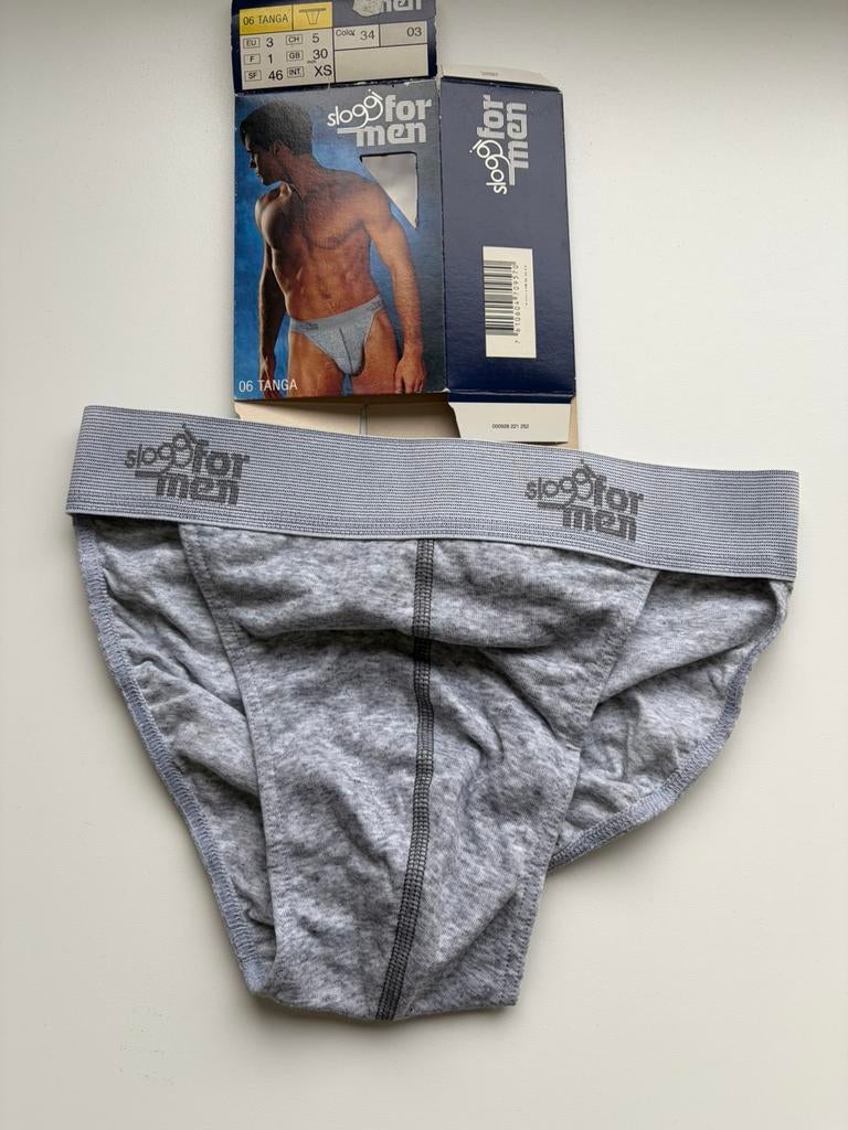 Tanga Sloggi for Men Nieuw, Verzenden, Grijs, Slip