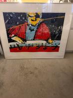 Herman brood schilderij, Ophalen