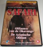 Dvd *** SAFARI *** Wildlife Series Deel 4 Olifanten, Alle leeftijden, Ophalen of Verzenden, Zo goed als nieuw, Natuur