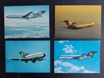 4 Lufthansa ansichtkaarten (LU56), Ophalen of Verzenden, Gebruikt, Kaart, Foto of Prent