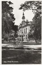 epe hotel rozenhof in 1955, Verzamelen, Ansichtkaarten | Nederland, Verzenden, 1940 tot 1960, Gelopen, Gelderland