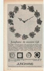 Retro reclame 1962 Junghans klokken keukenklok wekker, Verzenden, Overige typen