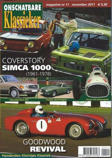 OK 11 2011 : Simca 1000 - Mercedes Benz SEC - Ford Consul beschikbaar voor biedingen