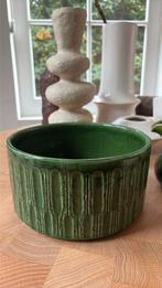 Groen / antiek / vintage / aardewerk diverse schalen, Antiek en Kunst, Ophalen of Verzenden