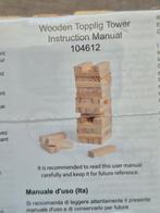 Jenga Houten Torenspel, Onbekend, Nieuw, Ophalen of Verzenden, Reisspel