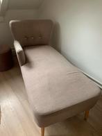 MADE eenpersoons bank grijs, Ophalen, Gebruikt, Eenpersoons, 75 tot 100 cm