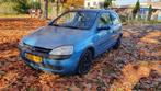 Opel Corsa 1.0 12V 3D 2001 Blauw, Voorwielaandrijving, 450 kg, 973 cc, Origineel Nederlands
