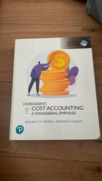 COST ACCOUNTING A MANAGERIAL EMPHASIS, Boeken, Ophalen, Zo goed als nieuw, Overige niveaus, Engels