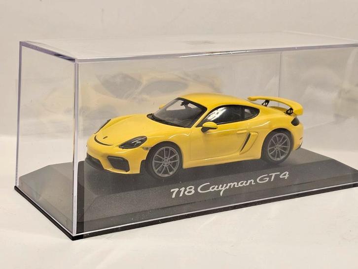 Minichamps Porsche Cayman GT4 RS 1:43, Hobby en Vrije tijd, Modelauto's | 1:43, Nieuw, Auto, MiniChamps, Ophalen of Verzenden