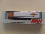 Mercedes trekker / oplegger  van Maanen (AWM), Hobby en Vrije tijd, Modelauto's | 1:87, Verzenden, Nieuw, Bus of Vrachtwagen, AWM