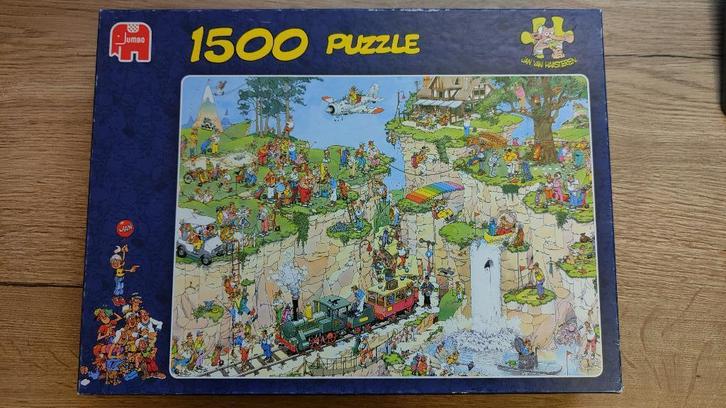 Puzzels - Jan van Haasteren, Hobby en Vrije tijd, Denksport en Puzzels, Zo goed als nieuw, Legpuzzel, 500 t/m 1500 stukjes, Ophalen of Verzenden