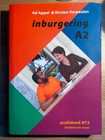 Inburgering A2 Studieboek by Ad Appel and Kirsten Verpaalen, Boeken, Ophalen of Verzenden, Zo goed als nieuw, Alpha, Kirsten Verpaalen; Ad Appel