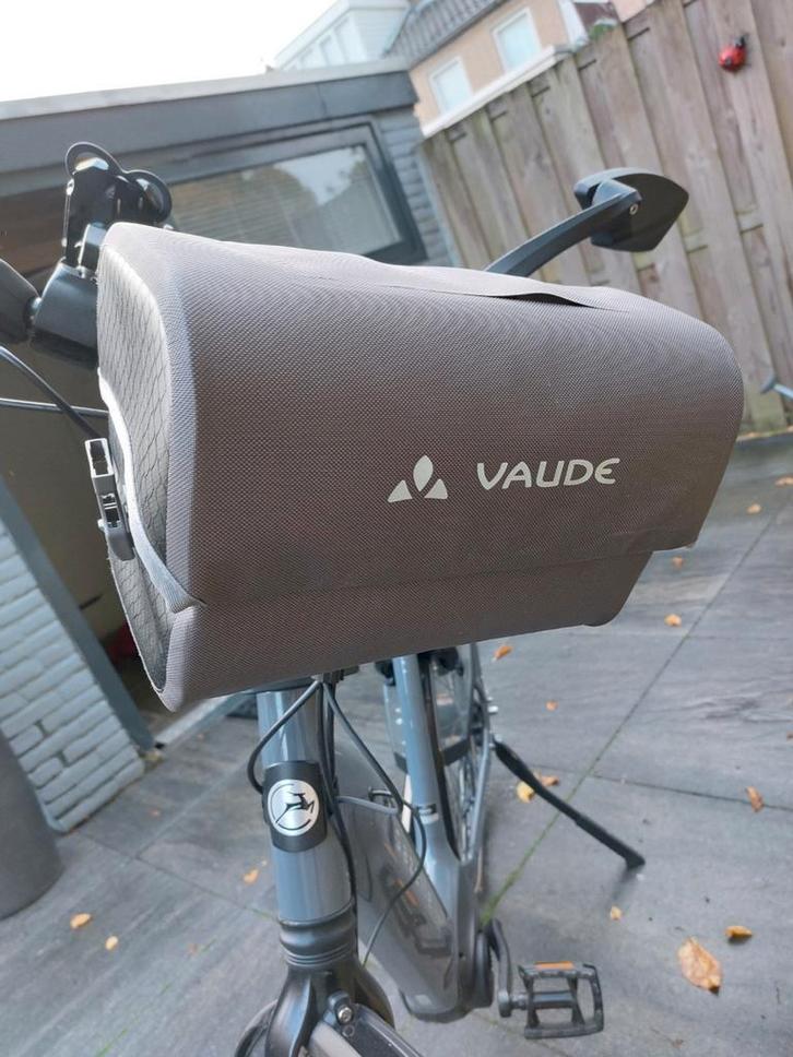 Stuurtas damesfiets grijs, Fietsen en Brommers, Fietsaccessoires | Fietstassen, Nieuw, Ophalen of Verzenden